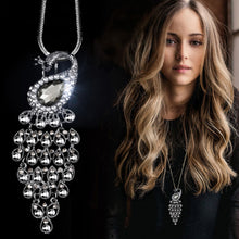 Load image into Gallery viewer, Animal figures long chain necklace