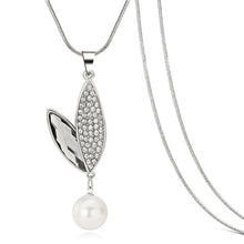 Load image into Gallery viewer, Leaf Long Chain Necklace