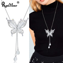 Load image into Gallery viewer, Big Butterfly Chain Necklace